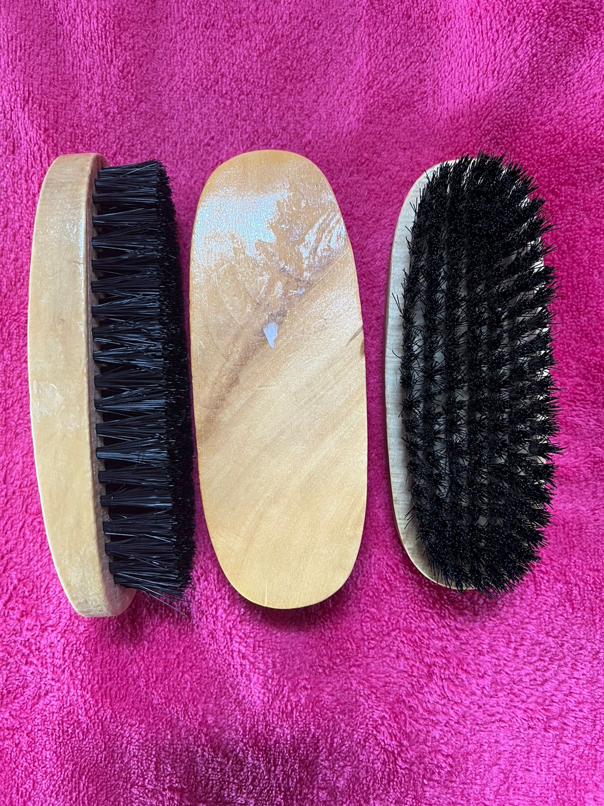 Cepillo Suave con Mango de Madera para Limpieza de Tapizados