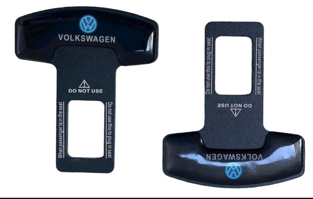 Hebilla cinturon corta sensor ANTIALARMA X 2