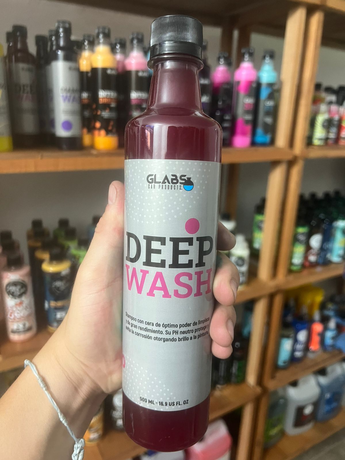 DEEP WASH – SHAMPOO con Cera - GLABS