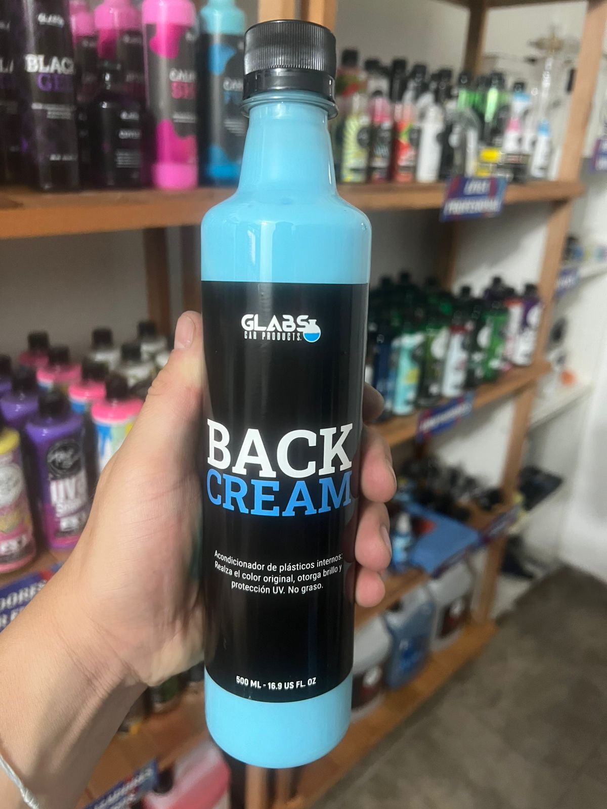 Back Cream- ACONDICIONADOR DE INTERIOR de GLABS