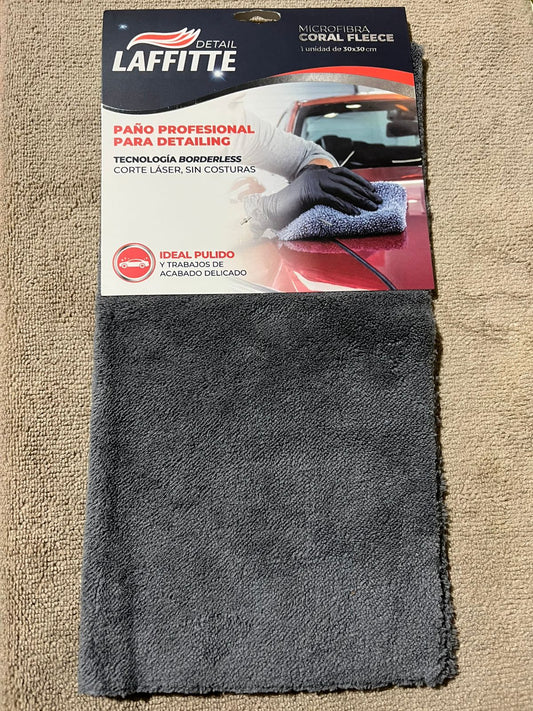 Microfibra Profesional de Pulido Laffitte 30x30 cm- PARA CERA O PULIDO