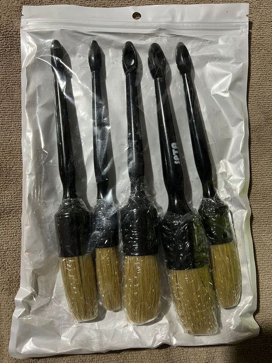 Set de Pinceles Detailing SPTA (x5 unidades)