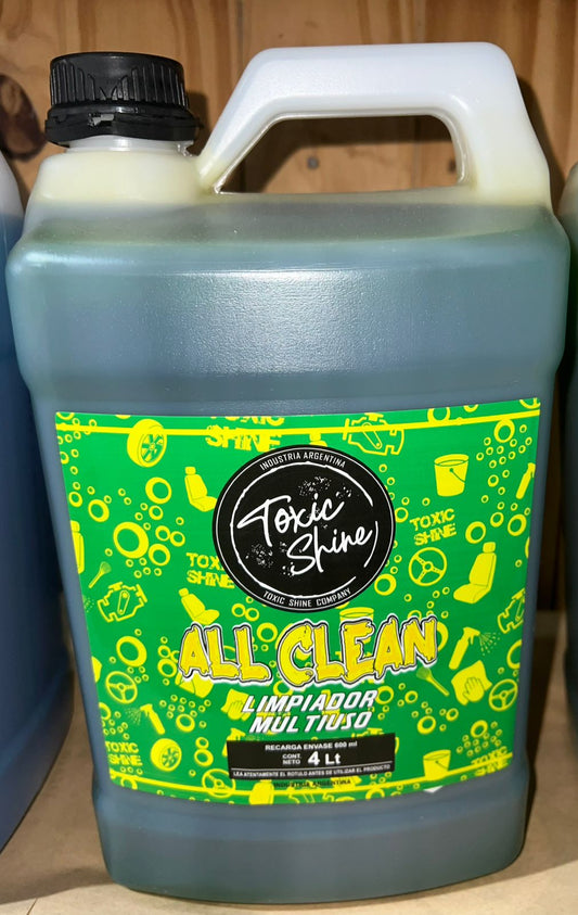 All Clean 4L – Limpiador Multiuso de Toxic Shine