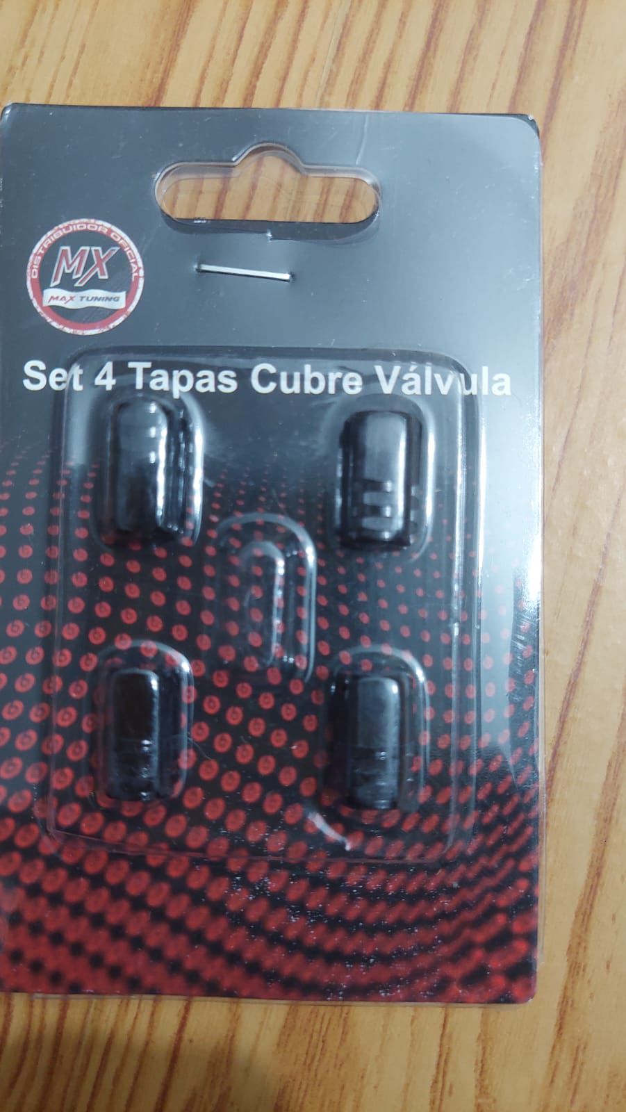 Set de 4 Tapas Cubre Válvulas – Universales para Auto y Moto- ROJO - AZUL - NEGRO - PLATA
