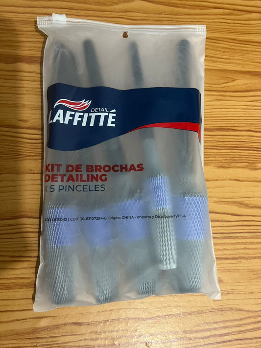Set de 5 brochas para Detailing - LAFFITTE