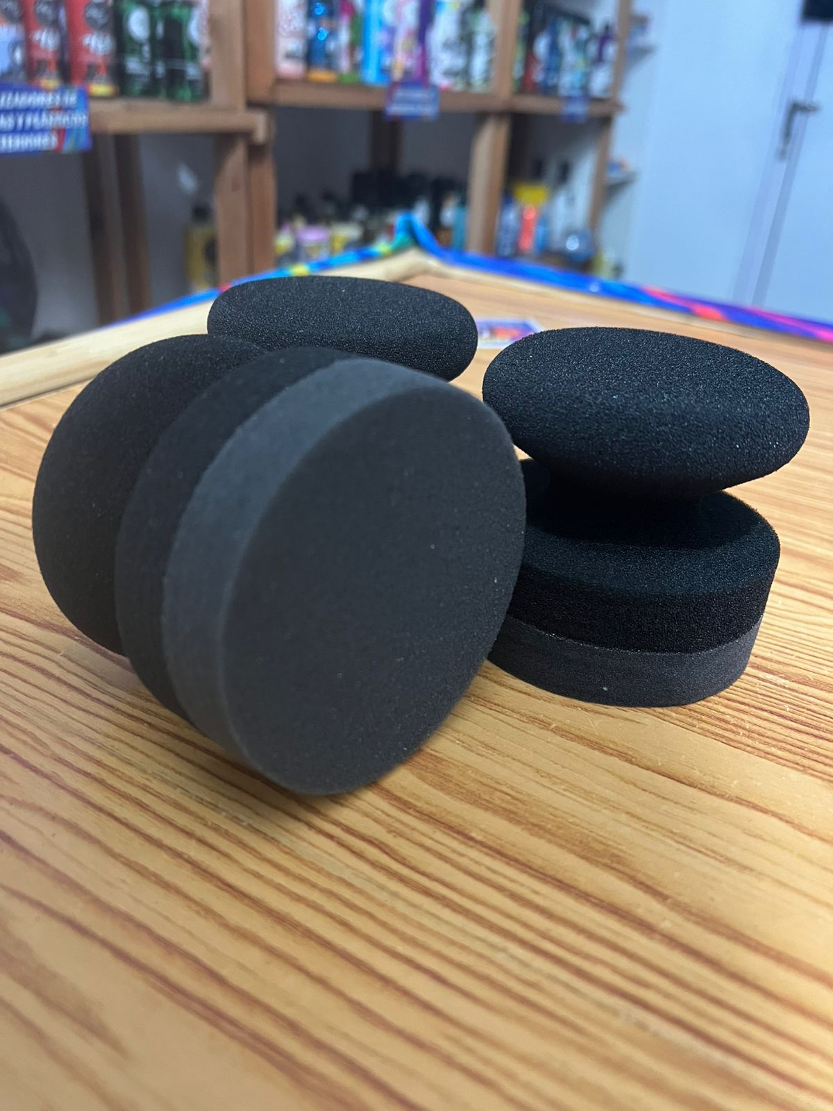 APLICADOR TIPO PUCK PARA PULIDO Y ACABADO MANUAL- POLI AUTO