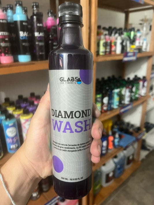 Diamond Wash- SHAMPOOO con Cera Carnauba - GLABS