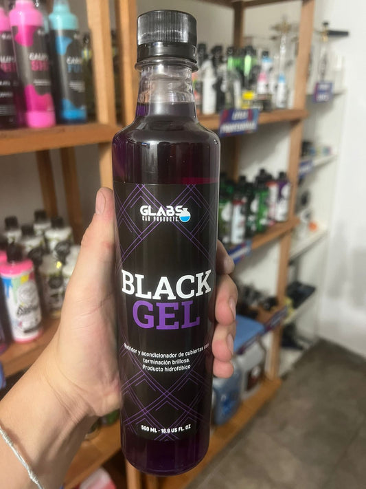 BLACK  GEL- ACONDICONADOR DE CUBIERTAS  - GLABS