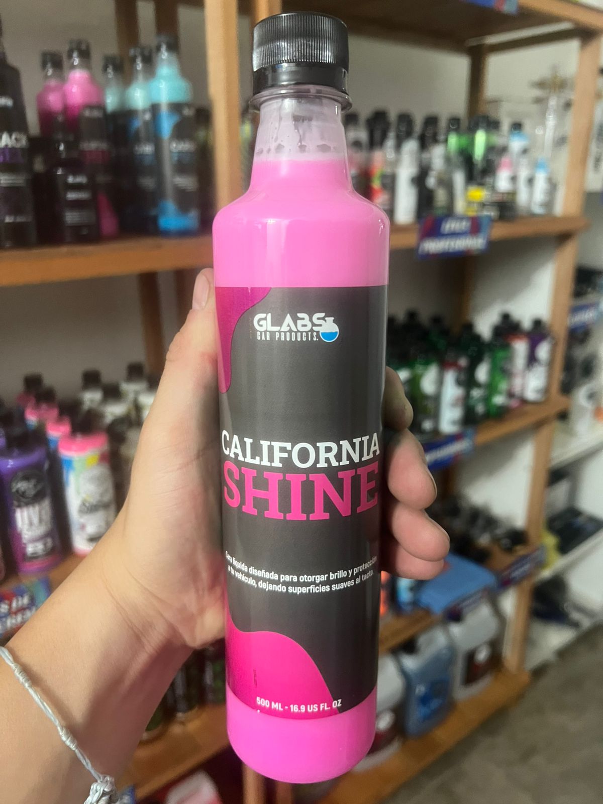 CALIFORNIA SHINE - Cera Líquida - GLABS