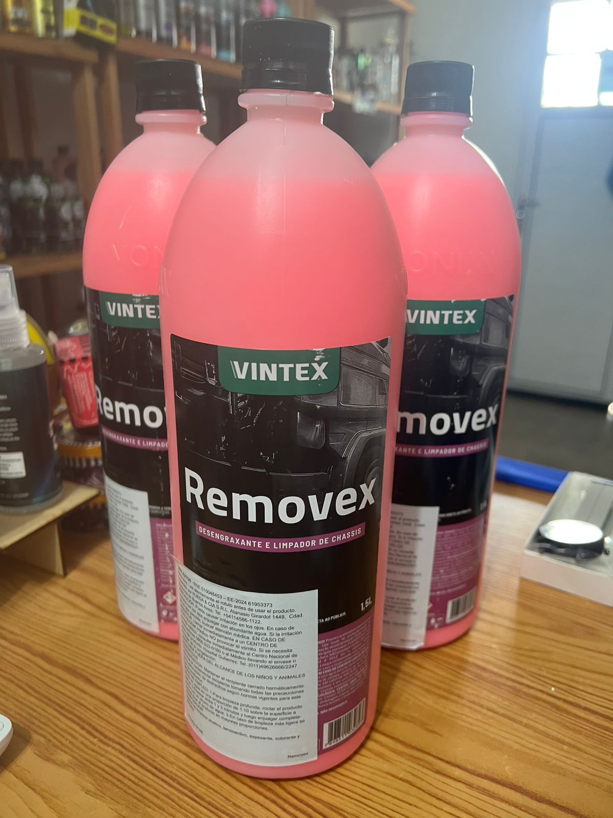 REMOVEX - DESENGRASANTE Y LIMPIADOR DE CHASIS - VINTEX