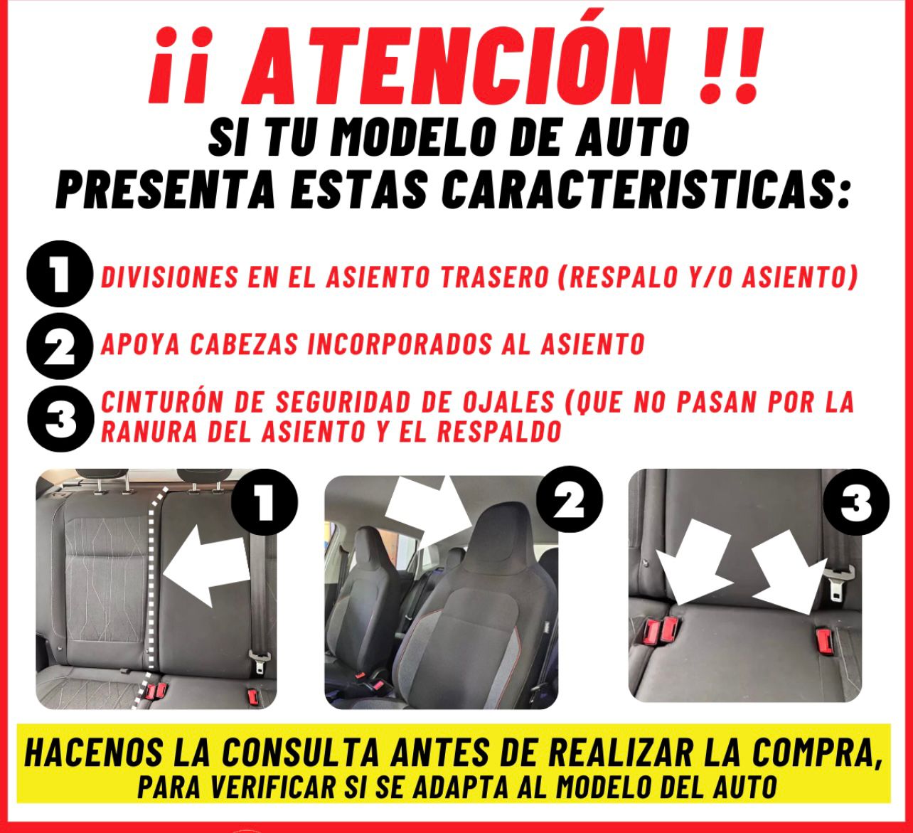 FUNDA DE ASIENTOS PARA AUTO-CAMIONETA